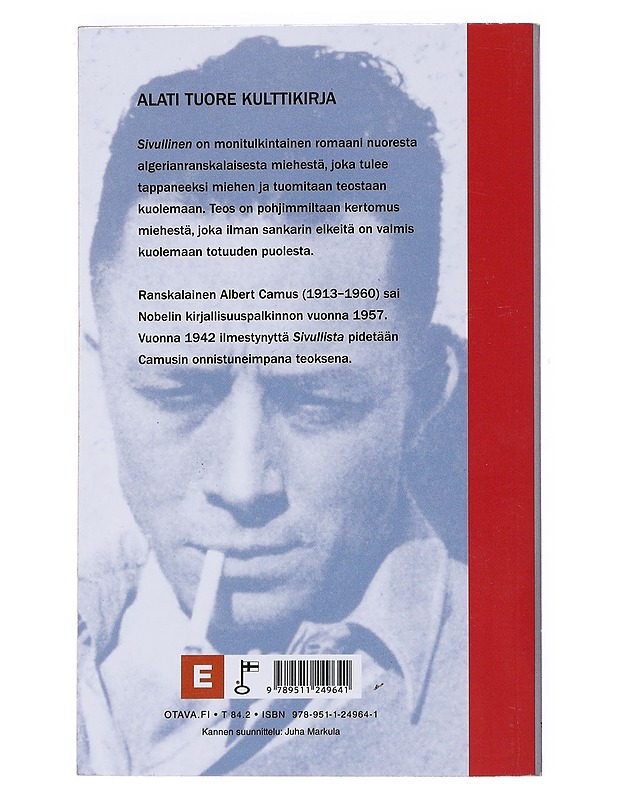 Sivullinen - Camus, Albert - Elämäkerrat ja muistelmat - 10105531095 - 1