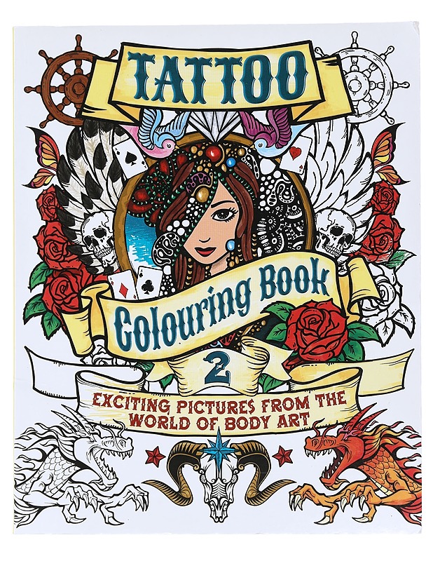 Tattoo Colouring Book 2 - Arcturus