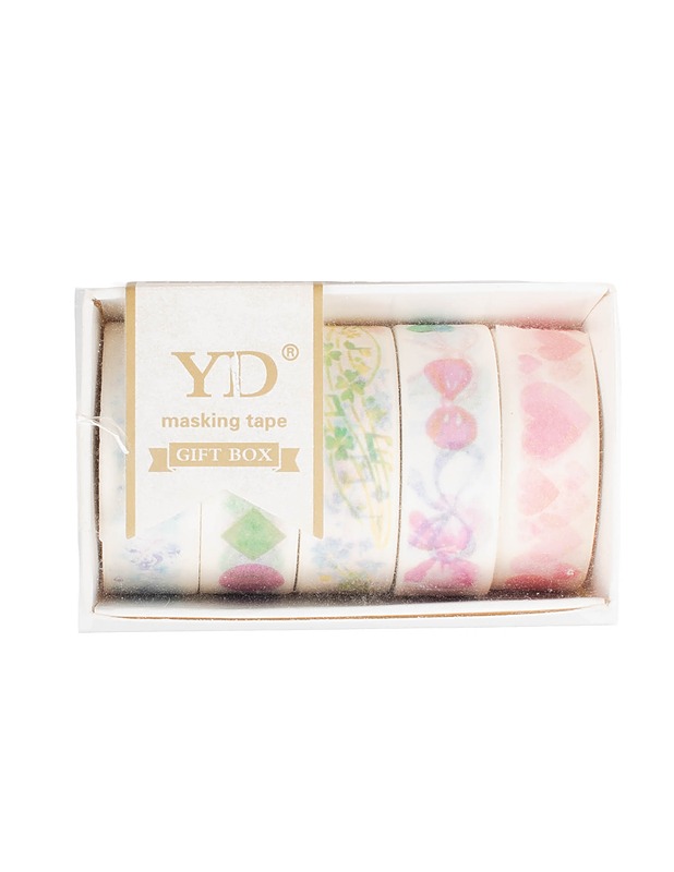 YD washi-teippisetti, 5 kpl - Askartelu - 10105531144 - 0