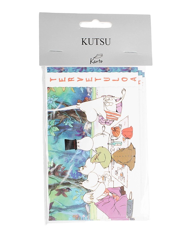 KARTO Muumi kutsukortit kuorineen, 6 kpl - Askartelu - 10105531176 - 0
