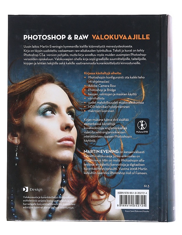 Photoshop & Raw valokuvaajille - Evening, Martin - Harrastekirjat - 10105531196 - 1