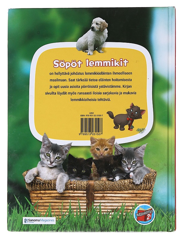 Söpöt lemmikit - Kärkkäinen, Katja - Tietokirjat ja oppaat - 10105531213 - 1
