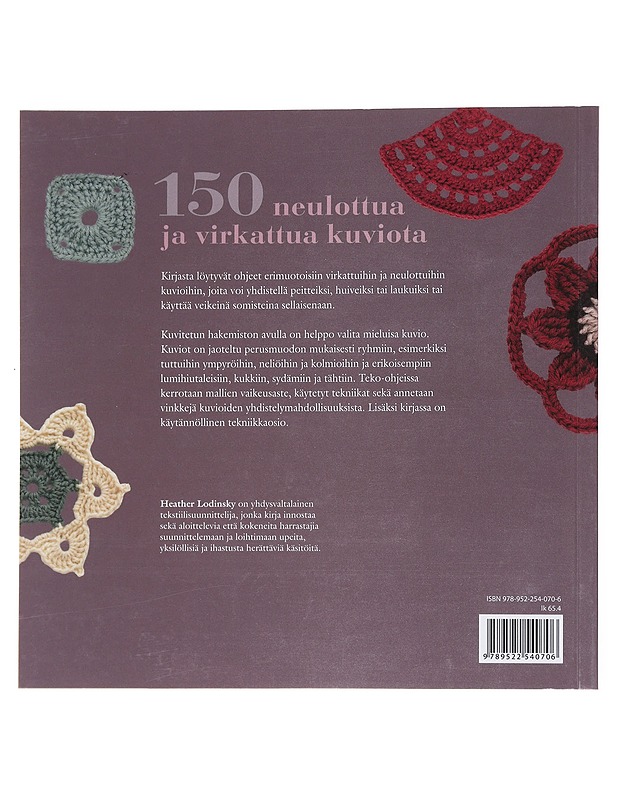 150 neulottua ja virkattua kuviota - Lodinsky, Heather - Tietokirjat ja oppaat - 10105531222 - 1