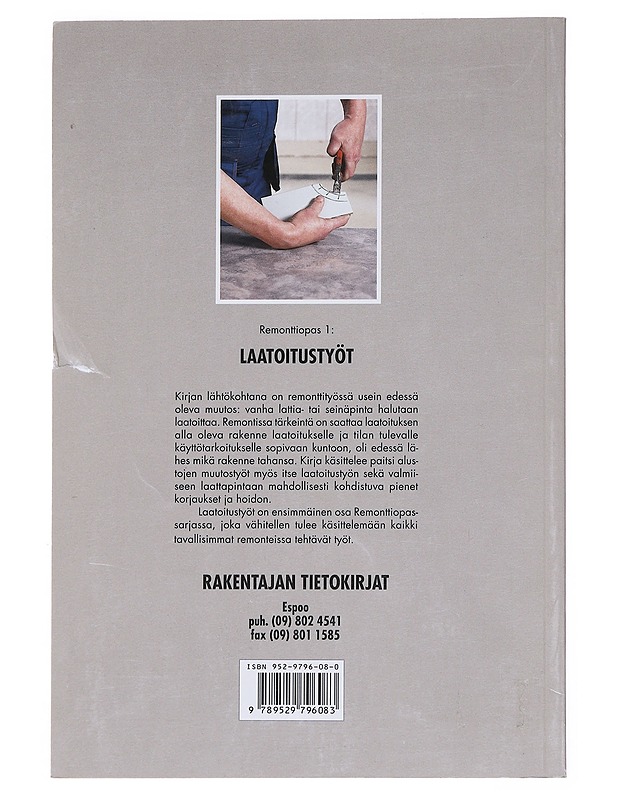 Laatoitustyöt - Keppo, Juhani - Kirja lahjaksi - 10105531225 - 1