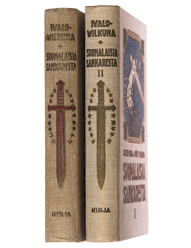 Suomalaisia sankareita : Osat I & II - Santeri Ivalo ja Kyösti Wilkuna - Historiakirjat - 10105531340 - 1