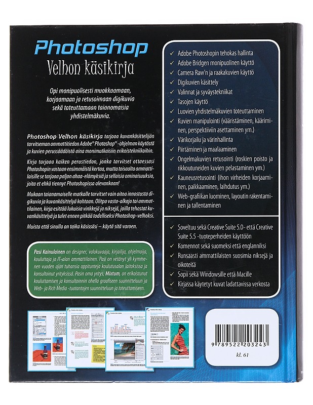 Photoshop : Velhon käsikirja - Pasi Kainulainen - Tietokirjat ja oppaat - 10105531342 - 1