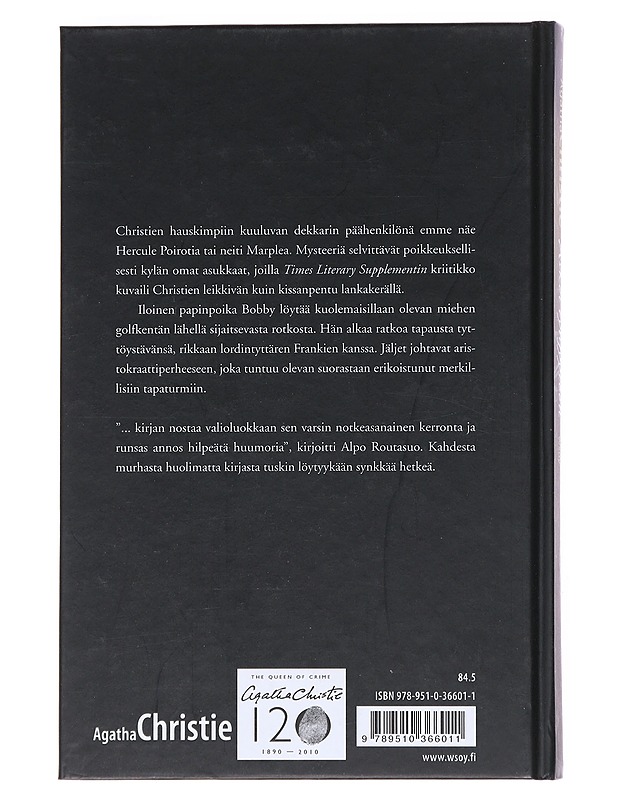 Askel tyhjyyteen - Christie, Agatha - Jännitys ja dekkarit - 10105531436 - 1