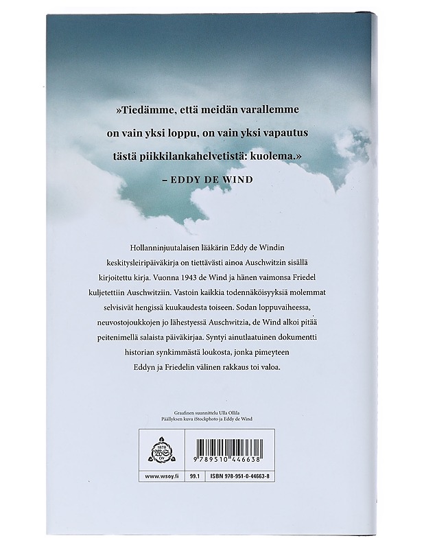 Pääteasema Auschwitz : selviytyjän muistiinpanot leiriltä - Wind, Eddy de - Elämäkerrat ja muistelmat - 10105531458 - 1
