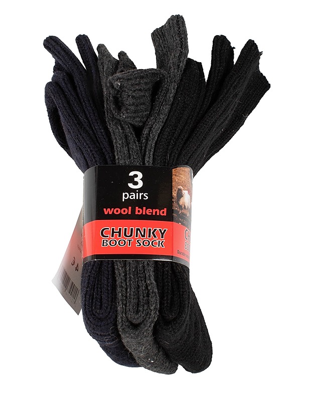 ALLERO Chunky Boot Sock villasukka, 39-45 - Asusteet - 10105531481 - 1