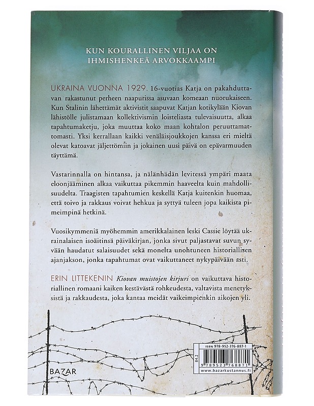 Kiovan muistojen kirjuri - Litteken, Erin - Romaanit ja novellit - 10105531519 - 1