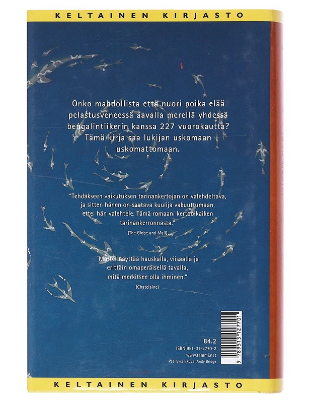 Piin elämä - Martel, Yann - Romaanit ja novellit - 10105531526 - 1