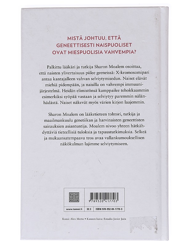 Parempi puolisko : naisten geneettinen ylivertaisuus - Moalem, Sharon - Tietokirjat ja oppaat - 10105531535 - 1