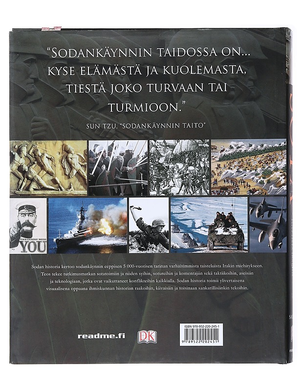 Sota : Sodan historia muinaisesta Egyptistä Irakiin - David, Saul - Historiakirjat - 10105531553 - 1