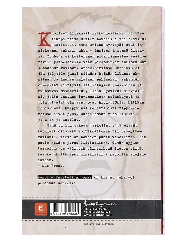 Zombi : taistelijan opas - Brooks, Max - Romaanit ja novellit - 10105531568 - 1
