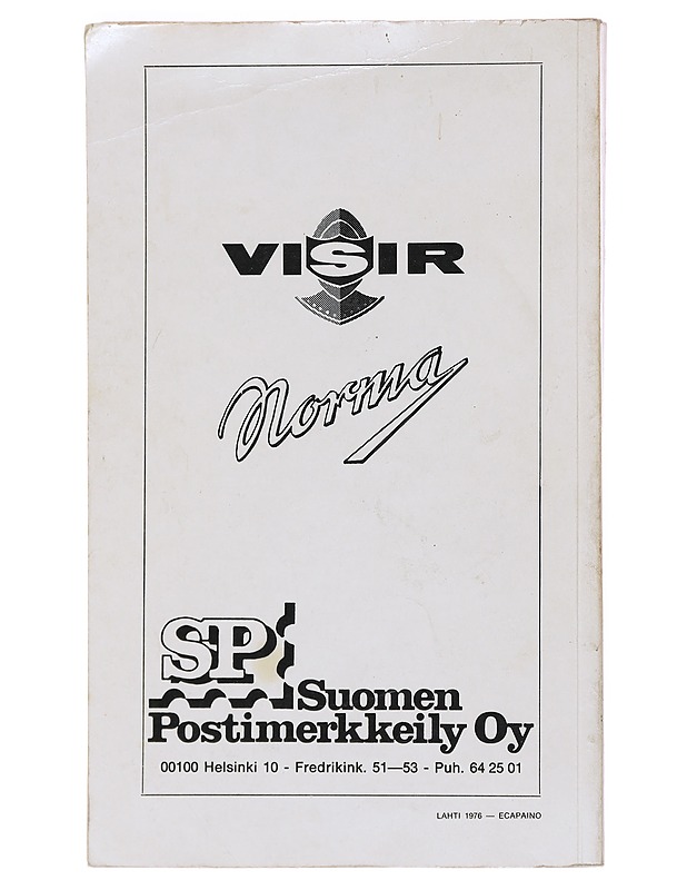 Norma Suomi Postimerkkiluettelo 1977 - Harrastekirjat - 10105531566 - 1