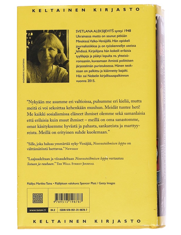 Neuvostoihmisen loppu - Aleksijevits, Svetlana - Elämäkerrat ja muistelmat - 10105531574 - 1