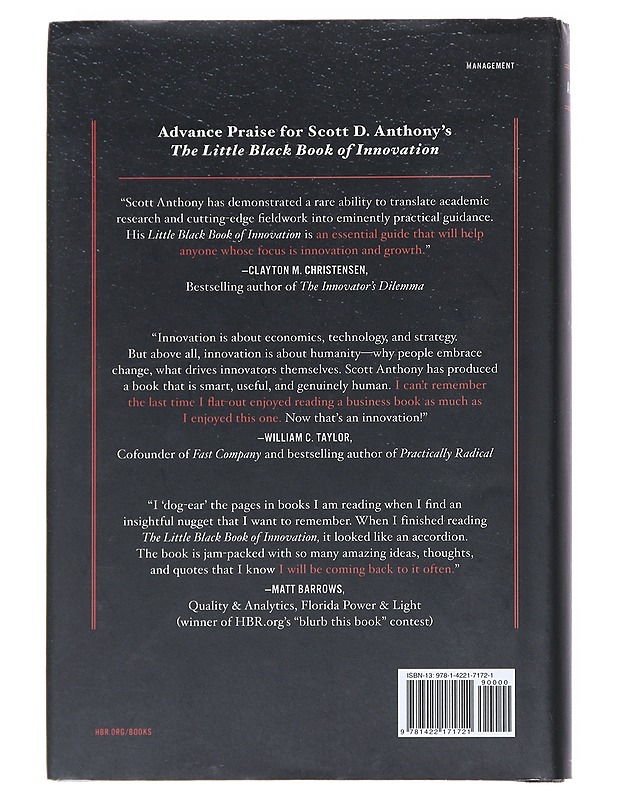 The little black book of innovation : how it works, how to do it - Scott D. Anthony - Tietokirjat ja oppaat - 10105531614 - 1