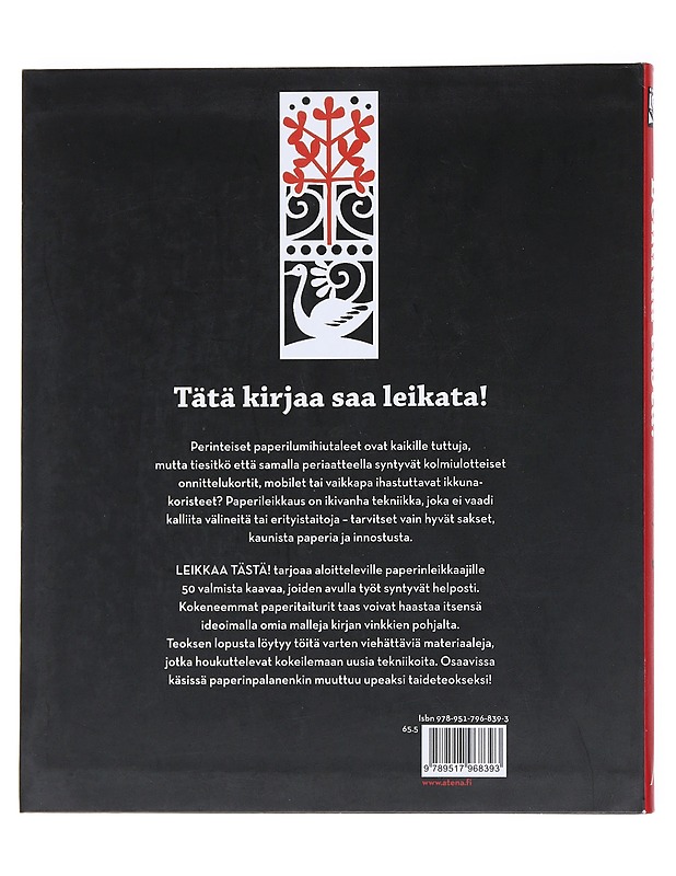 Leikkaa tästä! : taidokkaat paperileikkaukset korteista koristeisiin - Hogarth, Emily - Tietokirjat ja oppaat - 10105531645 - 1
