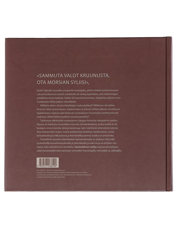 Suomalainen sänky : kansanomaisten vuodekalusteiden historiaa - Sammallahti, Leena - Historiakirjat - 10105531683 - 1