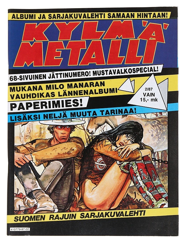 Kylmä metalli 2/87 - Jai Mattila - Sarjakuvat - 10105531685 - 0