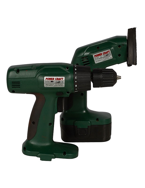 POWER CRAFT -akkuporakone ja -hiomakone  - Muu elektroniikka - 10105531739 - 1