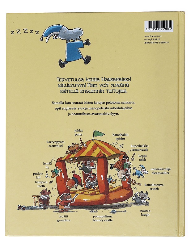 Hullunkurinen kuvasanakirja : suomi-englanti - Mauri Kunnas - Lastenkirjat - 10105531774 - 1