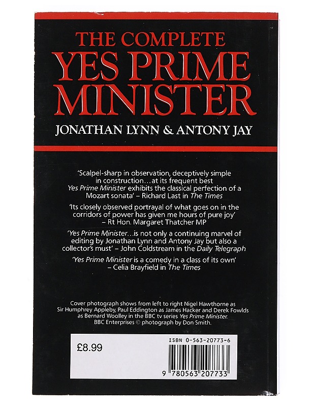 The complete Yes Prime Minister - Lynn, Jonathan - Romaanit ja novellit - 10105531776 - 1