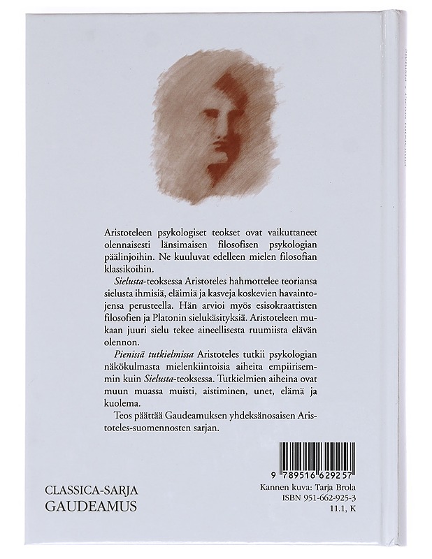 Sielusta - Aristoteles V  - Tietokirjat ja oppaat - 10105531792 - 1