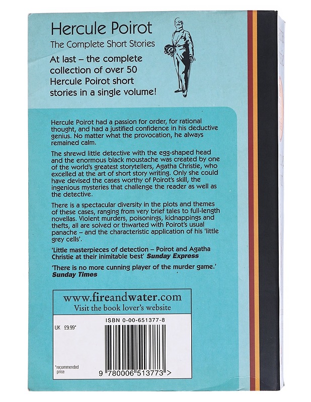 Hercule Poirot : the complete short stories - Agatha Christie - Jännitys ja dekkarit - 10105531802 - 1