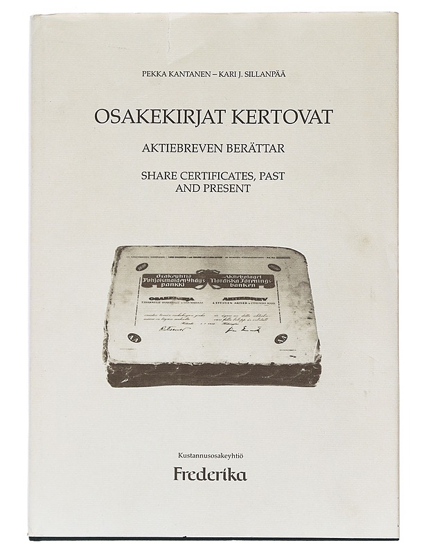 Osakekirjat kertovat = Aktiebreven Berättar - Tietokirjat ja oppaat - 10105531867 - 0