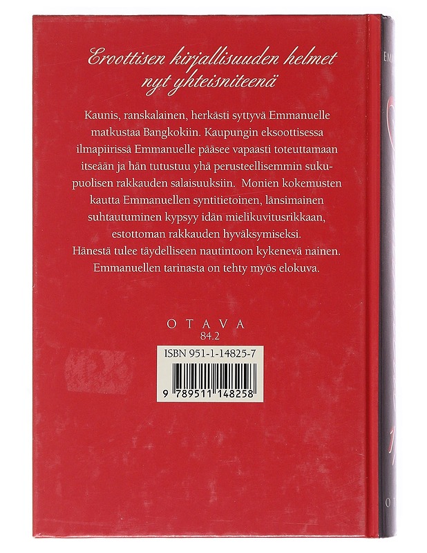 Emmanuelle ; Emmanuelle. 2 - Arsan, Emmanuelle - Romaanit ja novellit - 10105531889 - 1