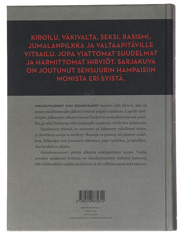 Sarjakuvasensuuri - Severi Nygård - Sarjakuvat - 10105531891 - 1