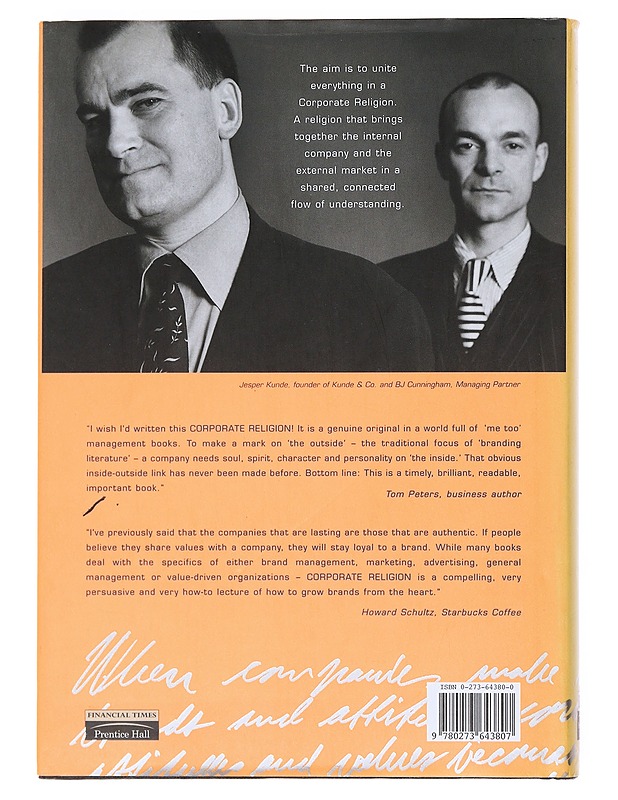 Corporate religion : Building a strong company through personality and corporate soul - Jesper Kunde - Tietokirjat ja oppaat - 10105531907 - 1