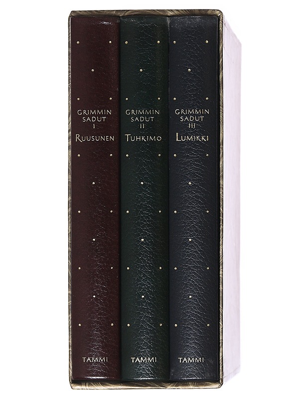 Grimmin sadut I-III; Ruusunen, Tuhkimo, Lumikki - Grimm, Jacob - Nuorten kirjat - 10105531909 - 1