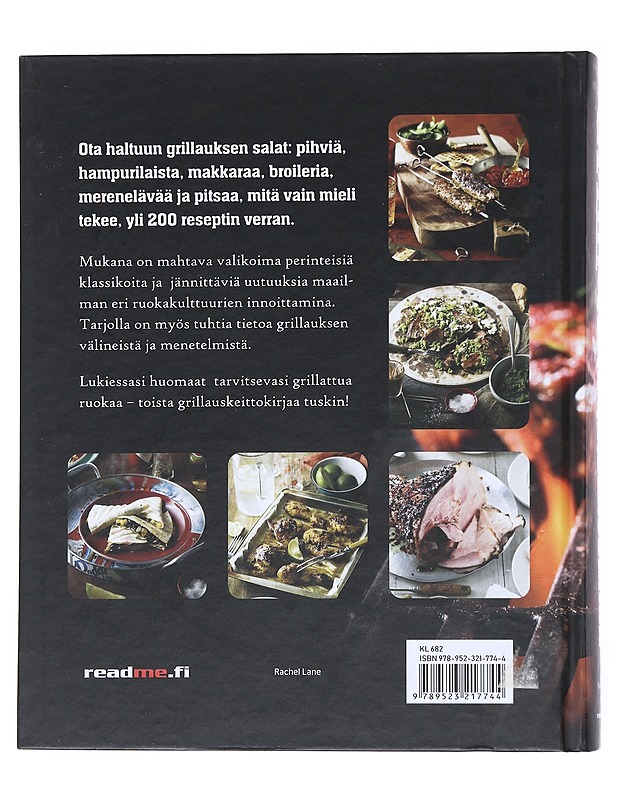 Grilli : suuri grillauskirja - Lane, Rachael - Ruokakirjat - 10105531917 - 1