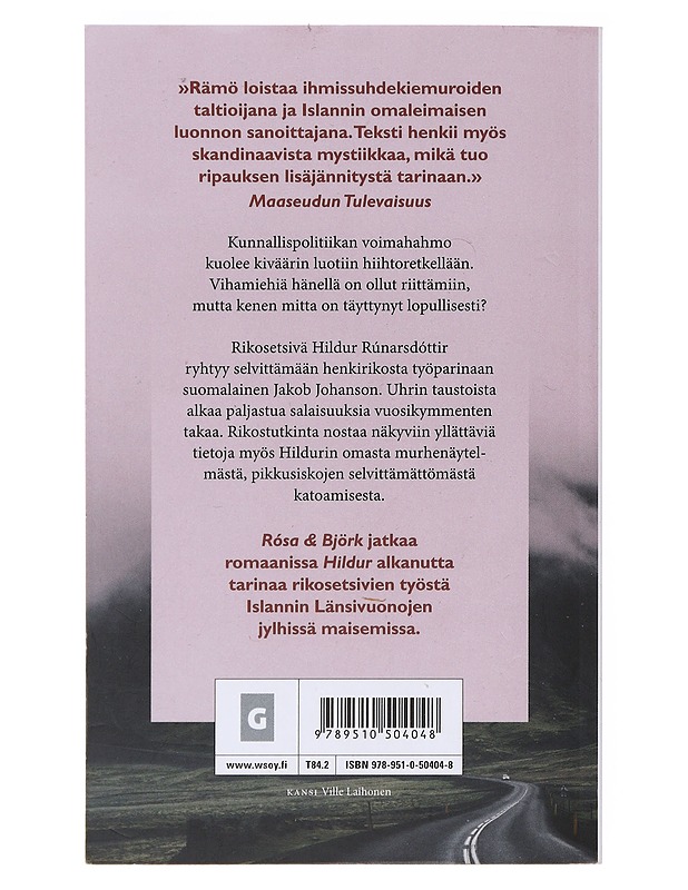 Rósa & Björk - Satu Rämö - Jännitys ja dekkarit - 10105531919 - 1