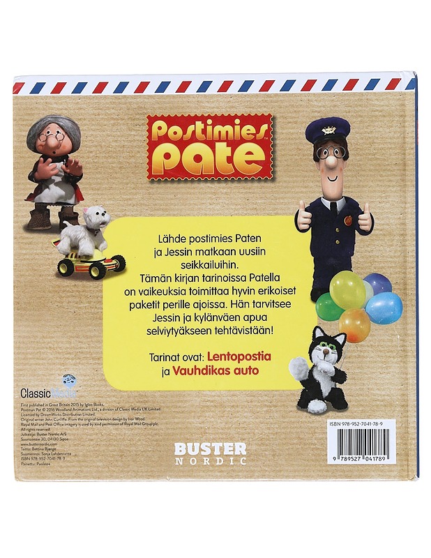 Pakettien perässä - Cunliffe, John - Lastenkirjat - 10105531920 - 1
