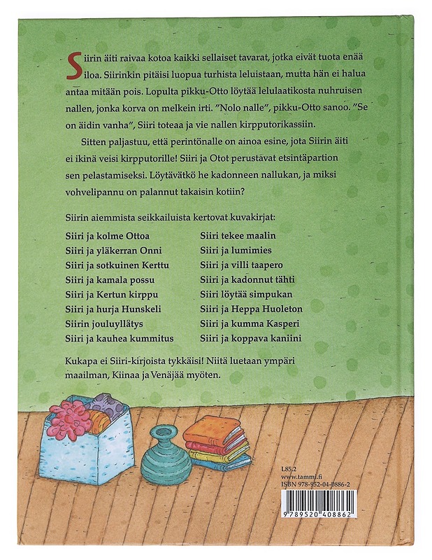 Siiri ja nolo nalle - Nopola, Tiina - Lastenkirjat - 10105531941 - 1