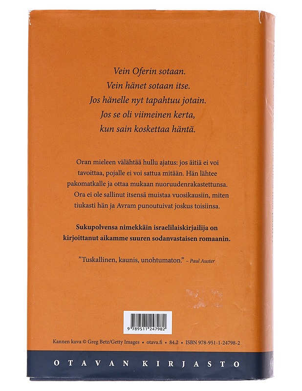 Sinne missä maa päättyy - Grossman, David - Romaanit ja novellit - 10105531981 - 1
