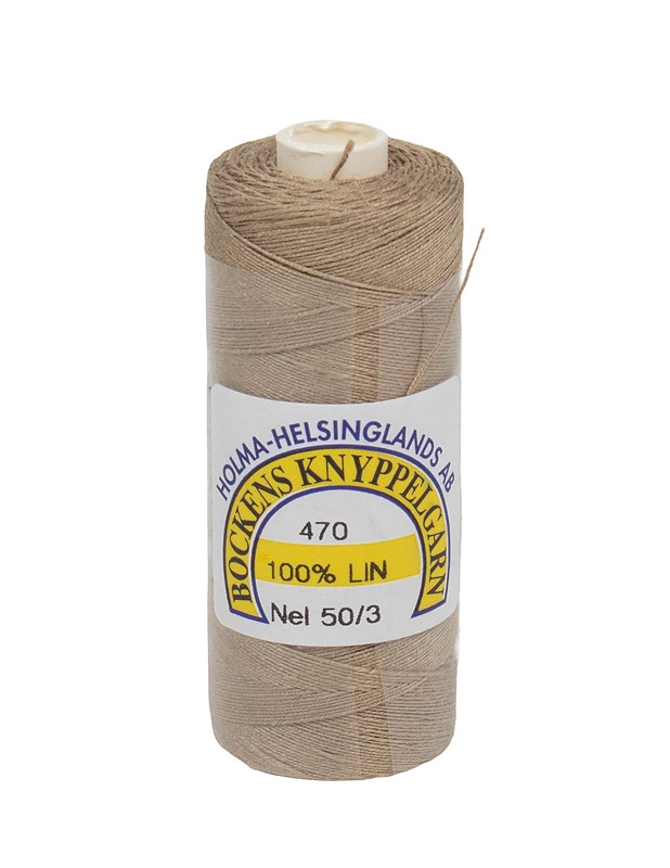 BOCKENS nypläyslanka 50/3 valkaisematon, 25 g