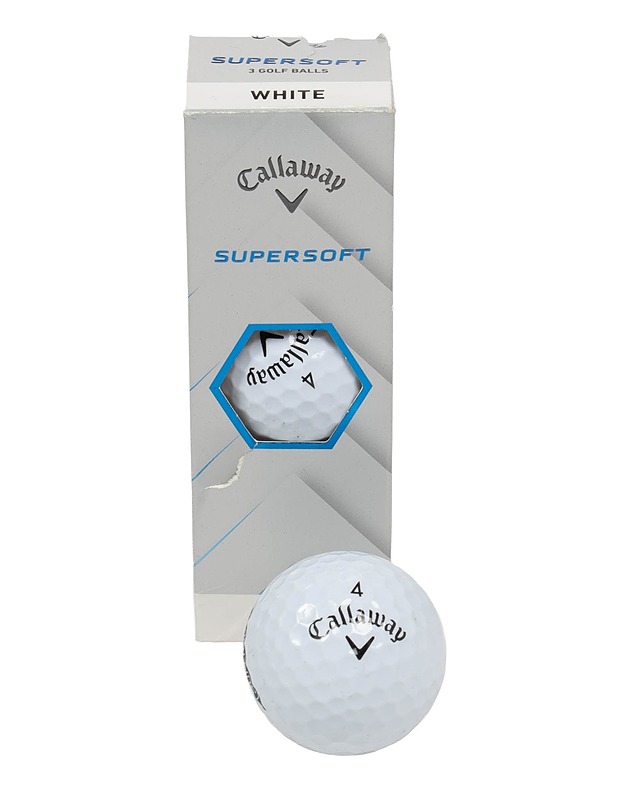 Callaway Supersoft White golfpallo, 3 kpl