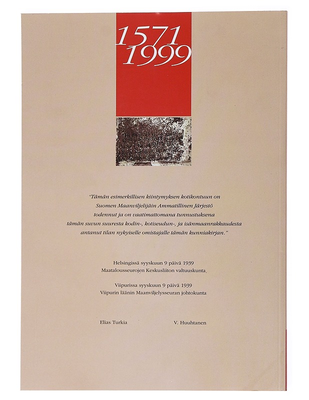 Lappeen Turkkilat 1571-1999 - Törmä, Tapio - Elämäkerrat ja muistelmat - 10105532068 - 1