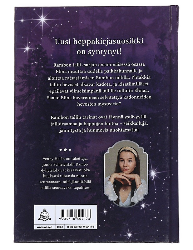 Rambon talli; Kadonneiden hevosten mysteeri - Helén, Venny - Lastenkirjat - 10105532118 - 1
