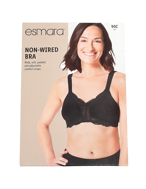 ESMARA Non-wired rintaliivit, 90C