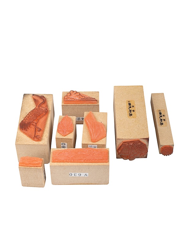 Leimasinsetti, japanilainen, 8 kpl - Askartelu - 10105532135 - 1