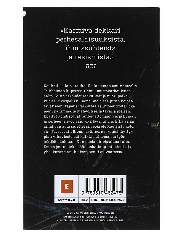 Syntipukki - Sarenbrant, Sofie - Jännitys ja dekkarit - 10105532155 - 1