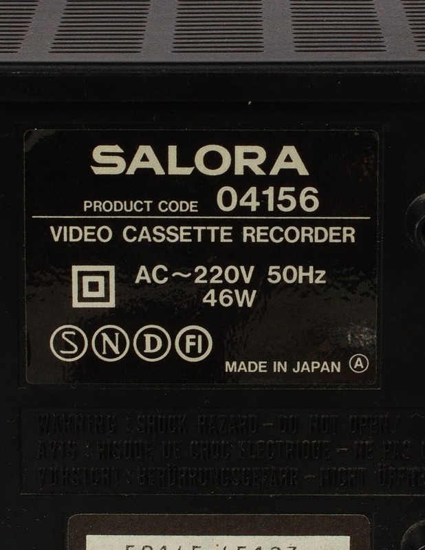 Salora SV 901 VHS-nauhuri - Viihde-elektroniikka - 10105532189 - 3