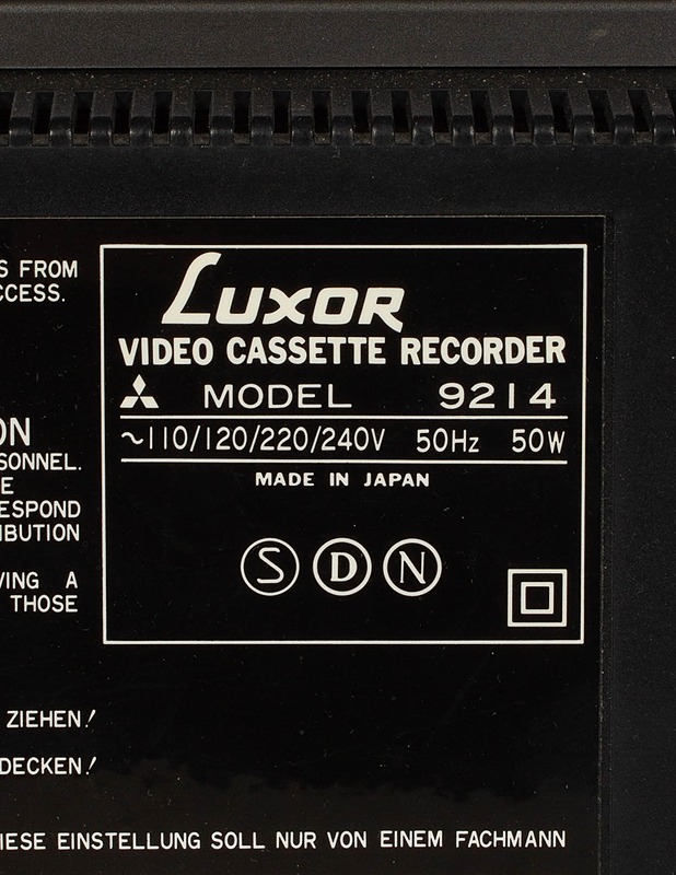 LUXOR (MITSUBISHI) -videonauhuri  - Muu elektroniikka - 10105532201 - 3