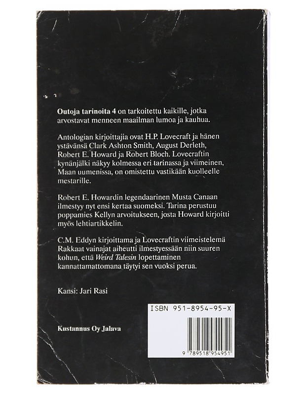 Outoja tarinoita. 4 - Eddy, C. M. - Romaanit ja novellit - 10105532212 - 1