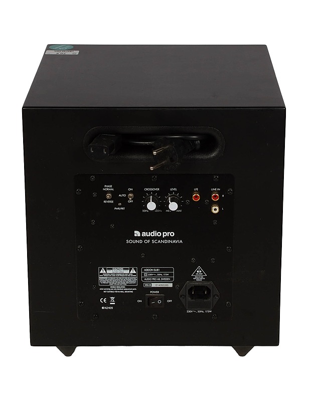 AUDIO PRO -bassokaiutin  - Audio - 10105532222 - 2